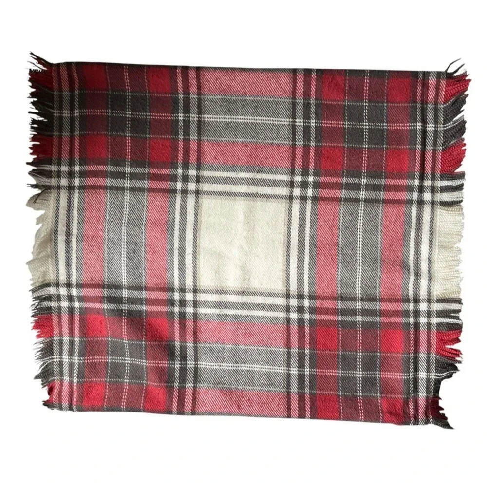 Pottery Barn Hamilton Plaid Pillow Cover Rectangular 22x20
